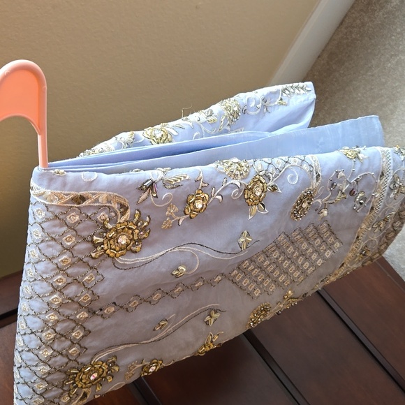 FINAL PRICE Pakistani formal 3 piece organza suit - Picture 13 of 15